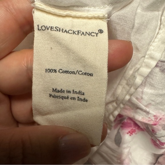 Loveshackfancy girls floral print ruffle mini skirt size 4-5y - Picture 3 of 4